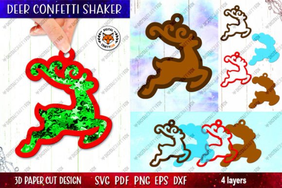 3D SVG Christmas Deer: A Publisher's Review