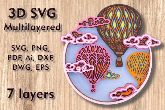 Balloon 3D SVG: Laser Cutting Wall Decor Review