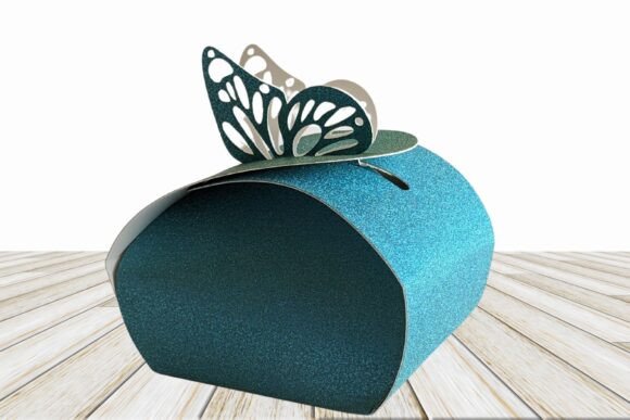 Butterfly Gift Box 3D SVG for Mother’s Day
