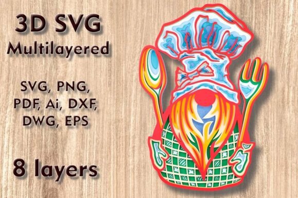 Gnome Chef 3D SVG: A Designer's Practical Review