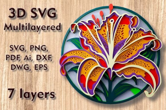 Lily 3d SVG: A Designer's Review for Layered Projects