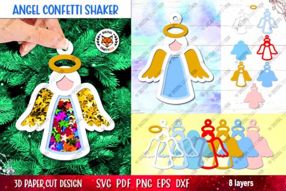 Review: 3D SVG Christmas Angel for Branding